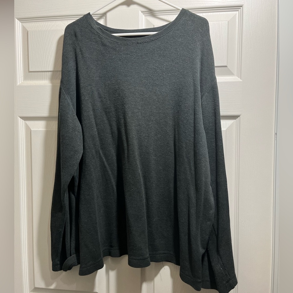 vintage mens grey banana republic sweater
